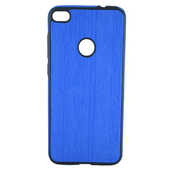 Husa Cloth albastru TPU Huawei P8 Lite 2017 / P9 Lite 2017